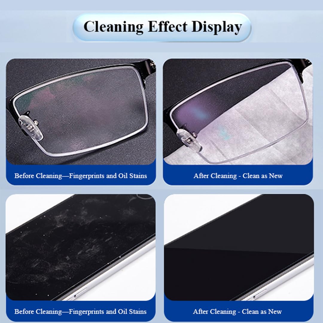 Smartphone screen cleaning wipes for phones