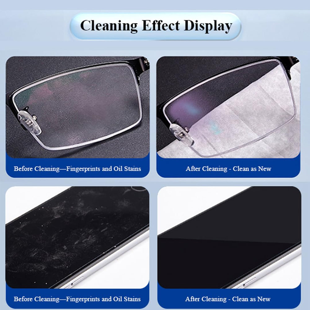 Smartphone screen cleaning wipes for phones