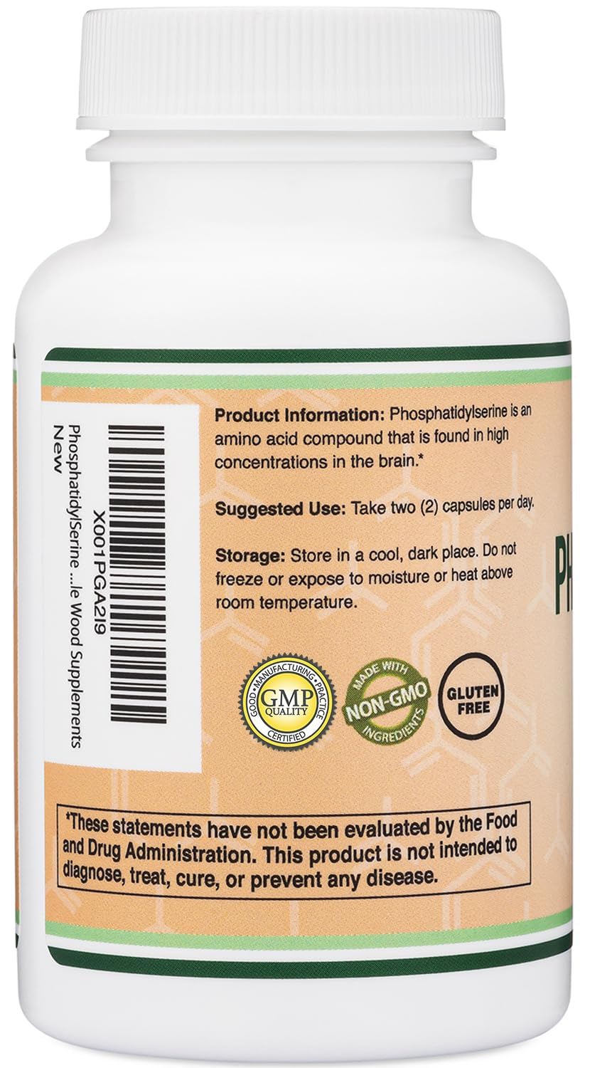 Phosphatidylserine Complex packaging and branding