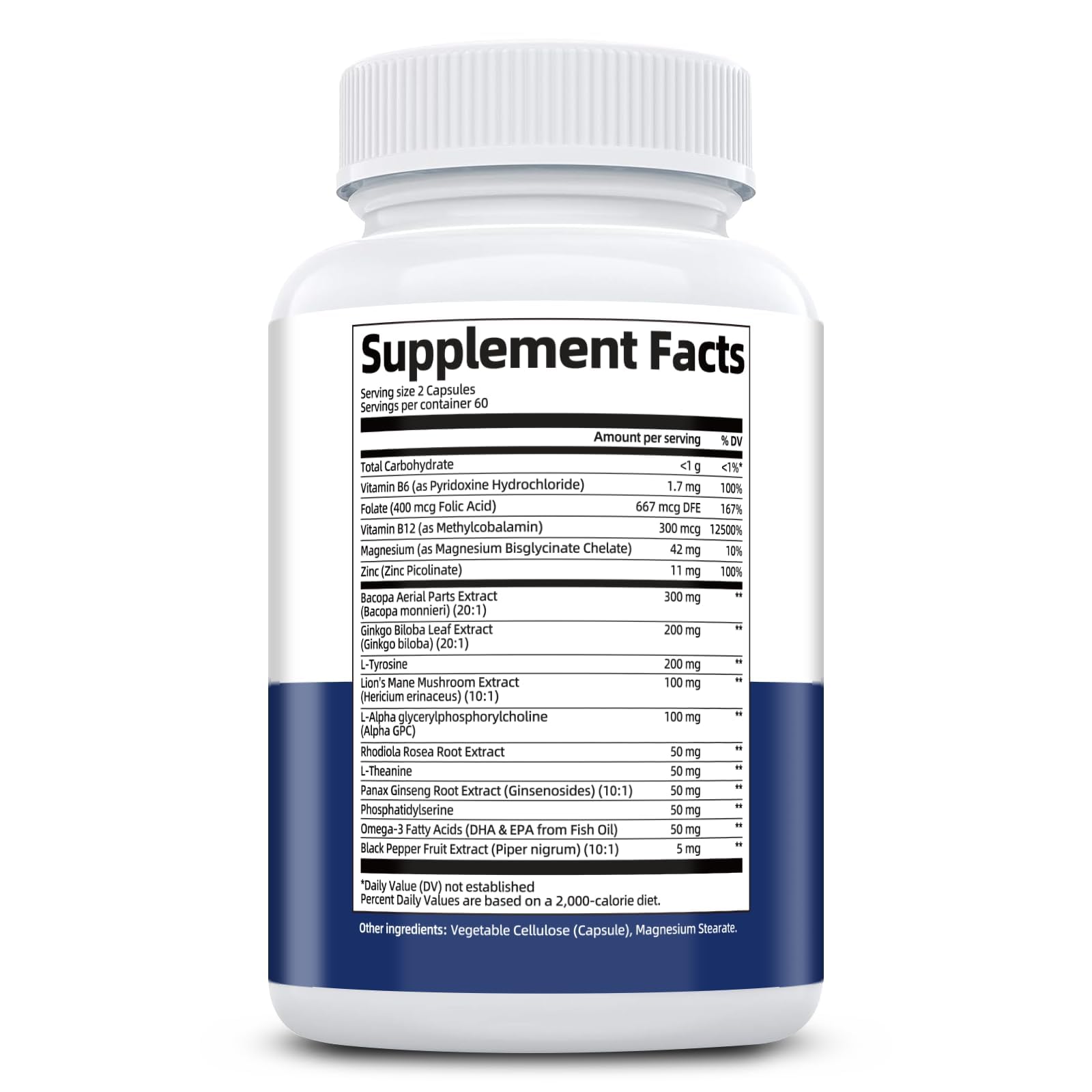 Phosphatidylserine 50 mg in supplement