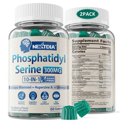 Bottle of Phosphatidylserine nootropic gummies