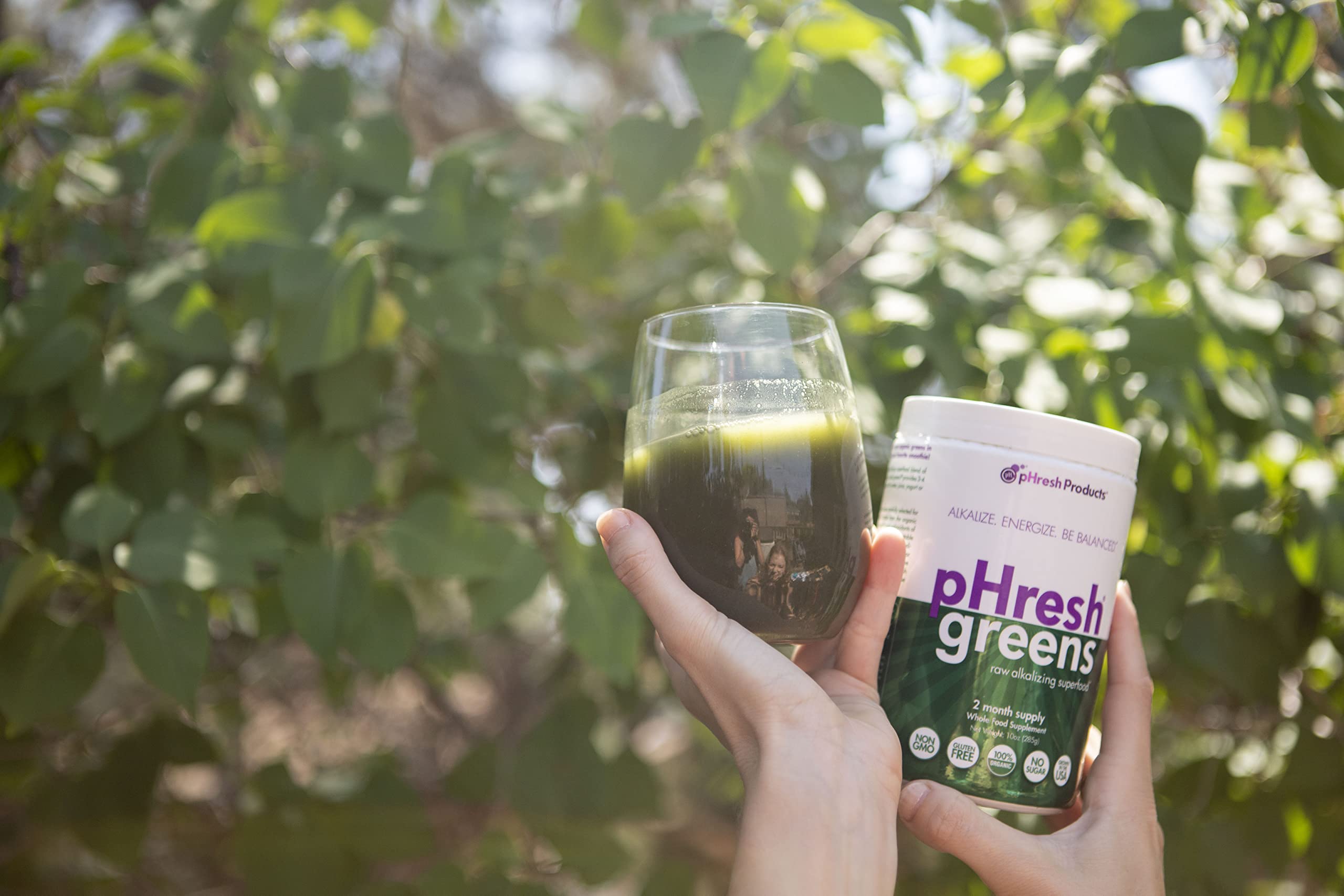 Natural energy boost from pHresh Greens