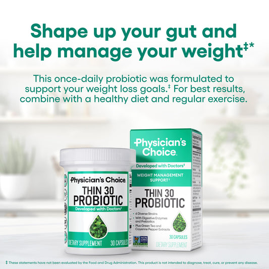 Label featuring 6 probiotic strains and prebiotics