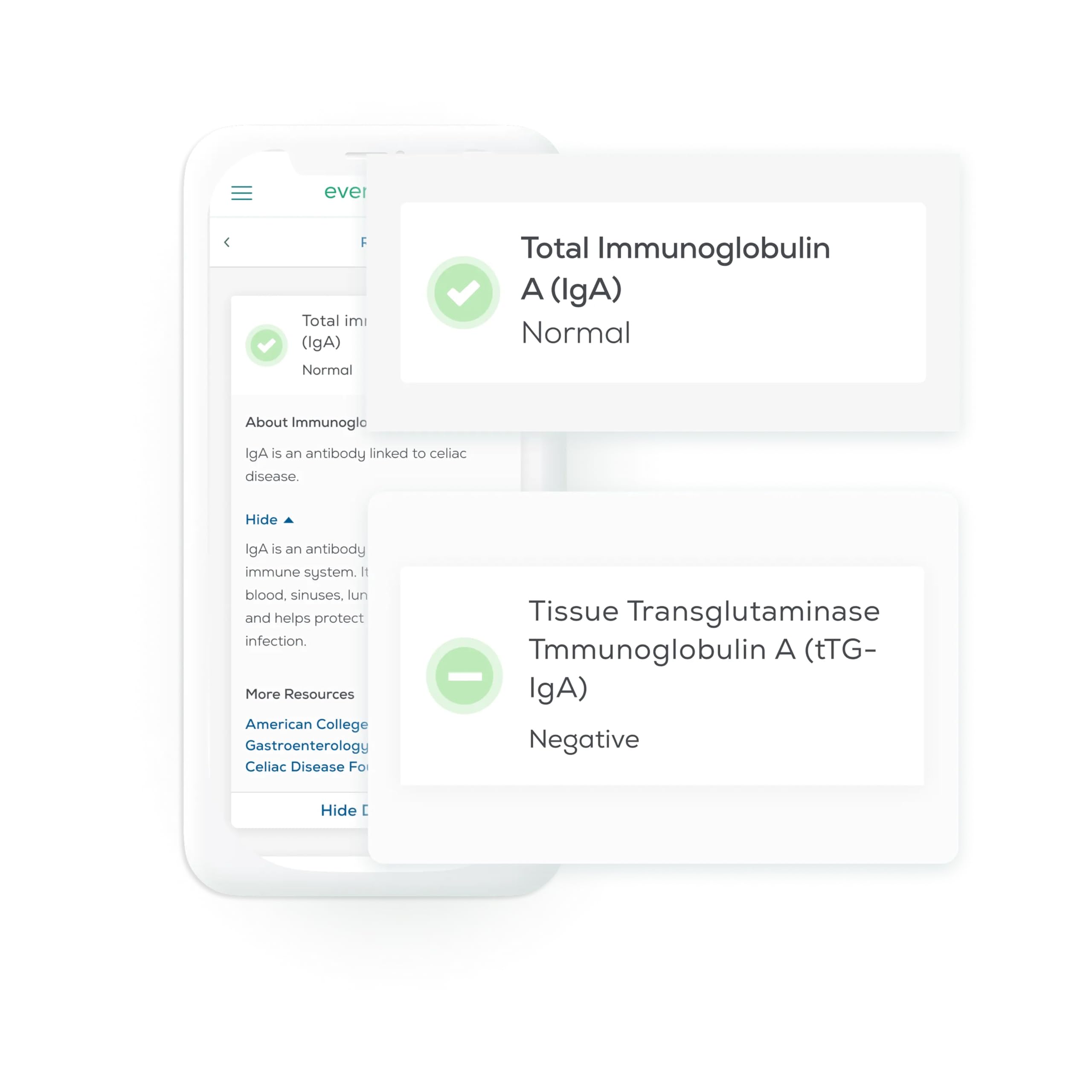 Physician-reviewed test orders and results