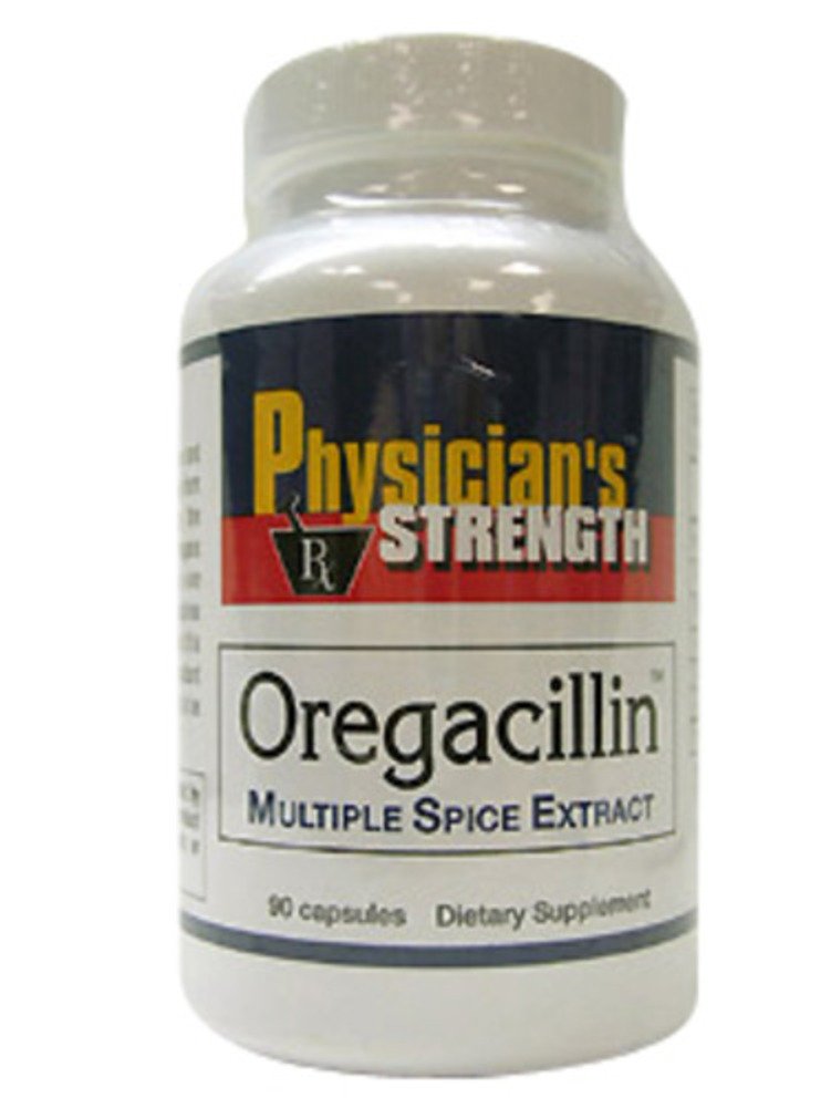Physician's Strength Oregacillin 90 Capsules - Multi-Spice Extract for Respiratory Health
