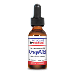 Physician's Strength OregaWild 30 mL bottle – front view