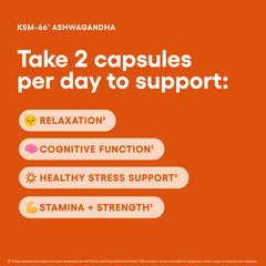 Close-up of 1000 mg KSM-66 Ashwagandha serving size