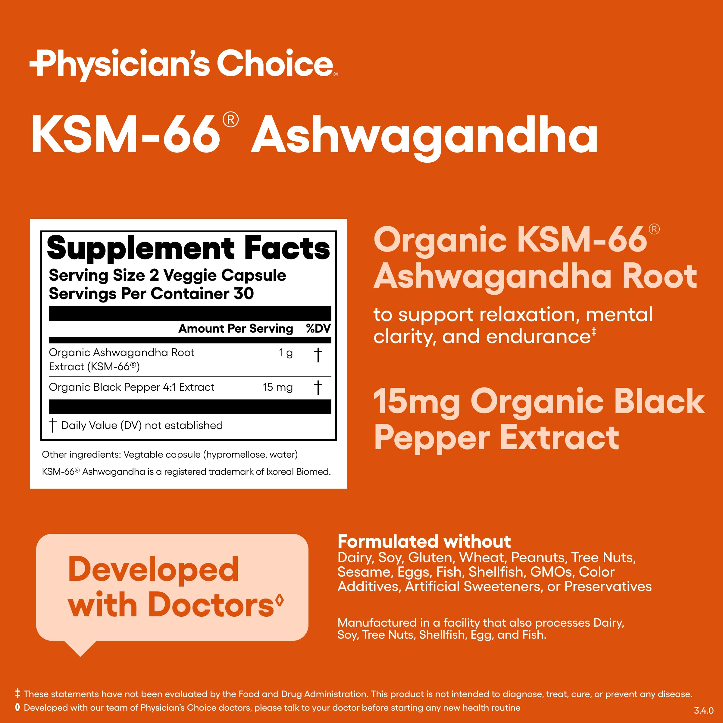 60 vegan capsules packaging