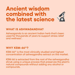 Black pepper to enhance absorption for Ashwagandha