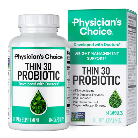 Packaging front of Physician's CHOICE Probiotics 84 count
