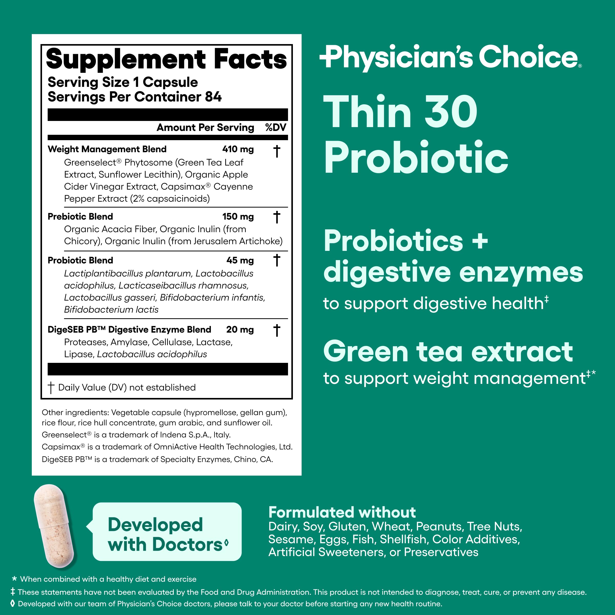 Digestive health and gut balance concept