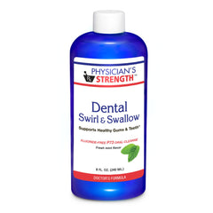 8 oz bottle of Physician's Strength Dental Swirl & Swallow