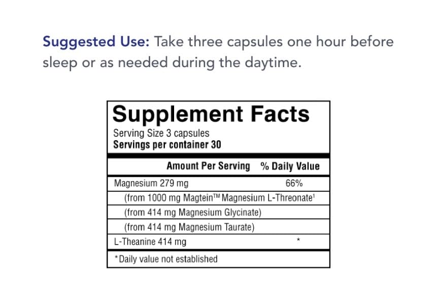 Close-up of Power-Min 90 capsules bottle label