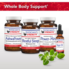 Physician’s Strength branding with Heal the World concept