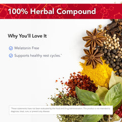 Herbal ingredients used in Restful Sleep formula