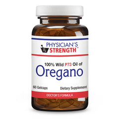Physician's Strength Wild Oregano Gels bottle with 60 gelcaps