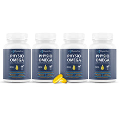 Physio Omega 2400mg fish oil bottle