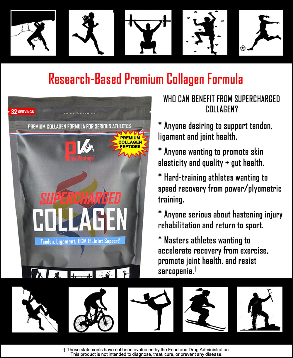 PhysiVantage scoop pouring powder into a shaker for quick recovery support.