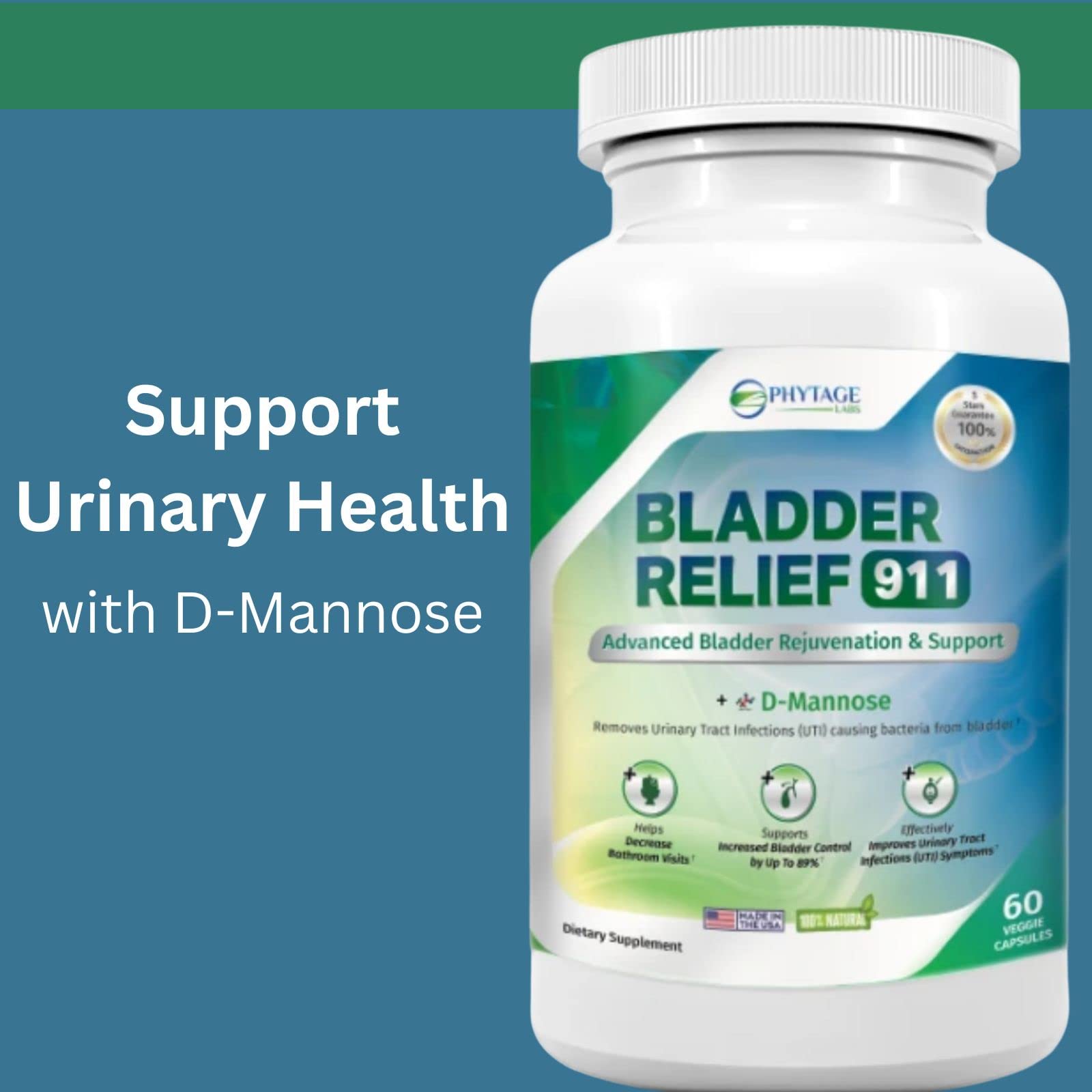 Phytage Labs Bladder Relief 911 hibiscus flower shows antioxidant-rich blend