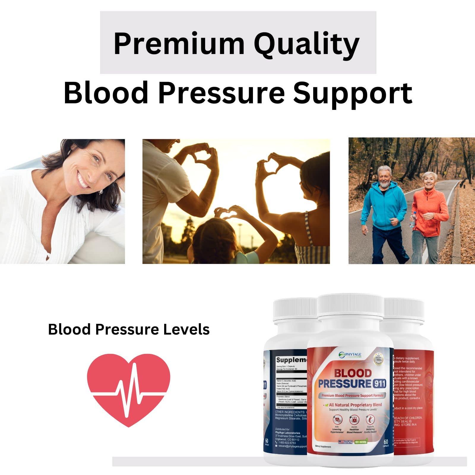 Daily dosage of Blood Pressure 911 capsules