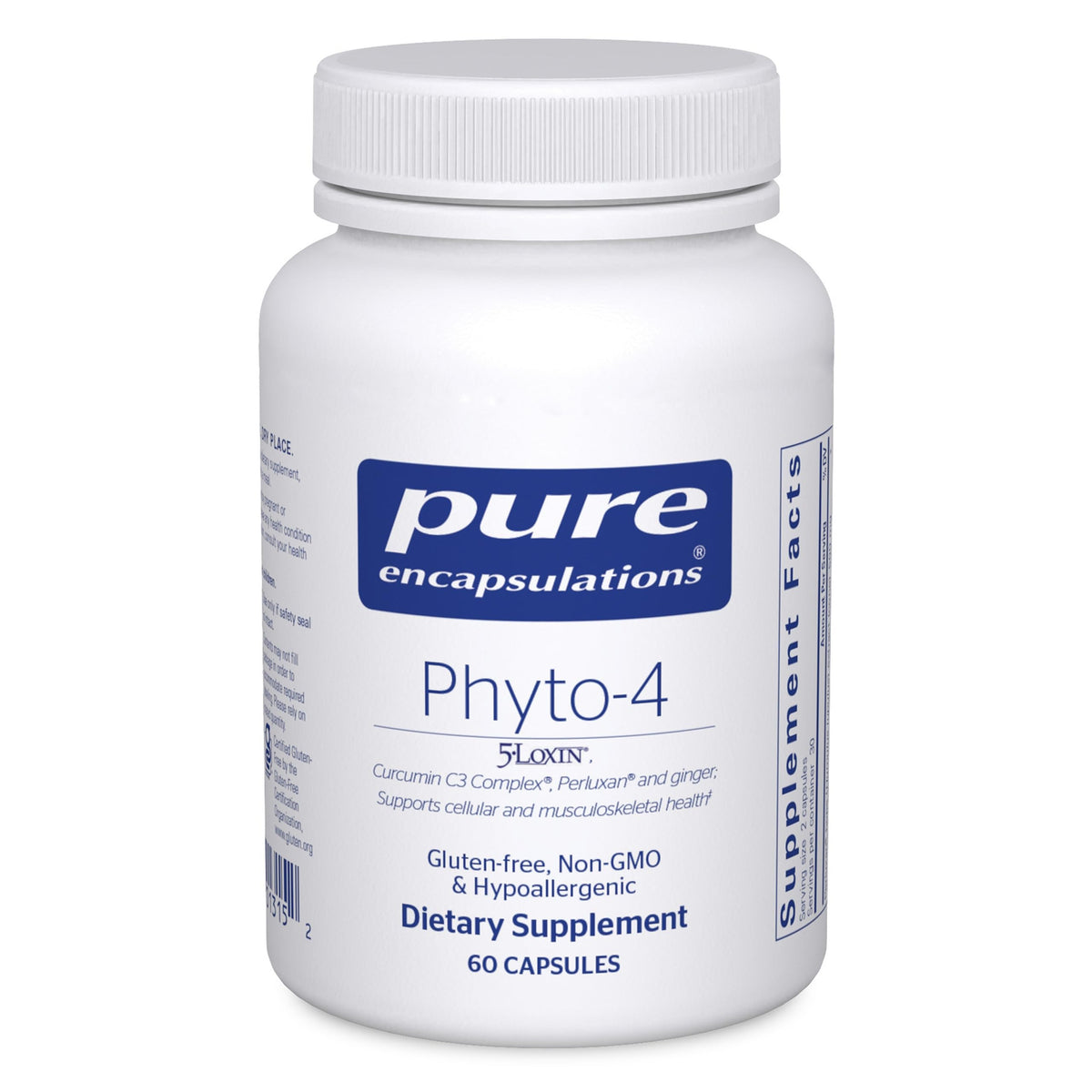 Pure Encapsulations Phyto-4 bottle packaging