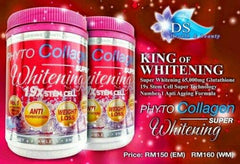 Close-up of Phyto Collagen Whitening 19X Stem Cell product label