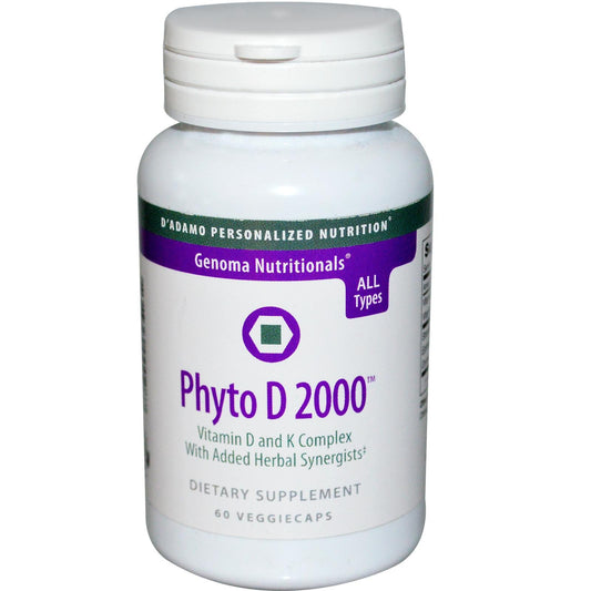 Phyto D 2000 Vitamin D & K Complex bottle - front view