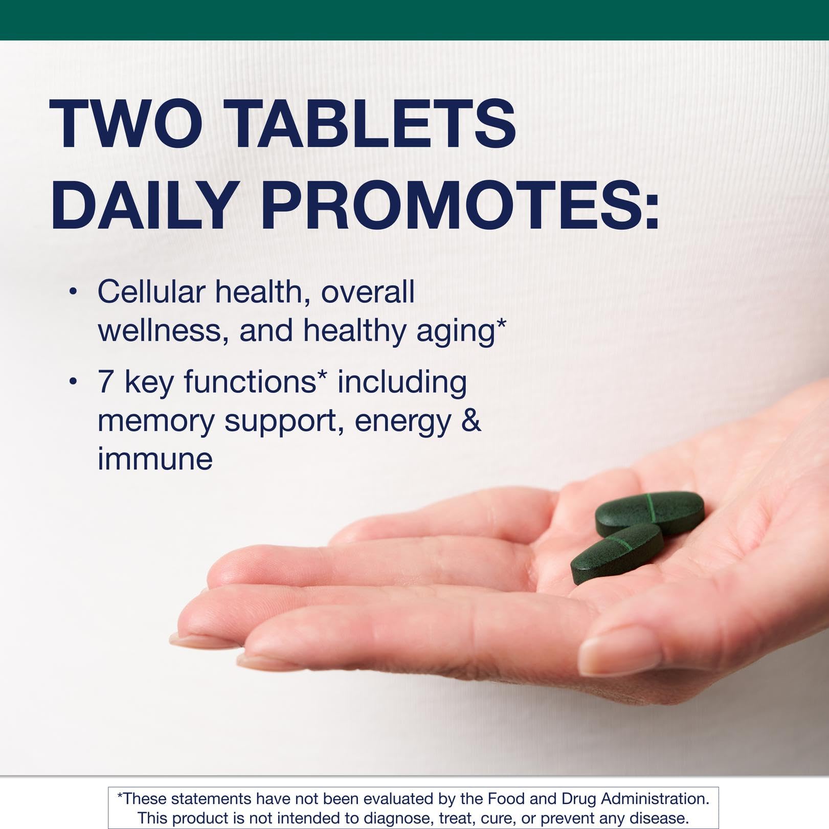 Nutrition facts panel for PhytoMulti with Iron