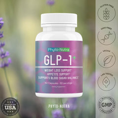 Product label showing ingredients and non-GMO, gluten-free claims