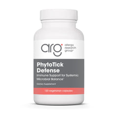 Allergy Research Group Phyto Tick Defense Mushroom Complex capsules bottle