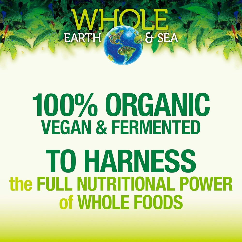 Close-up of phytonutrient-rich ingredients in Organic Greens