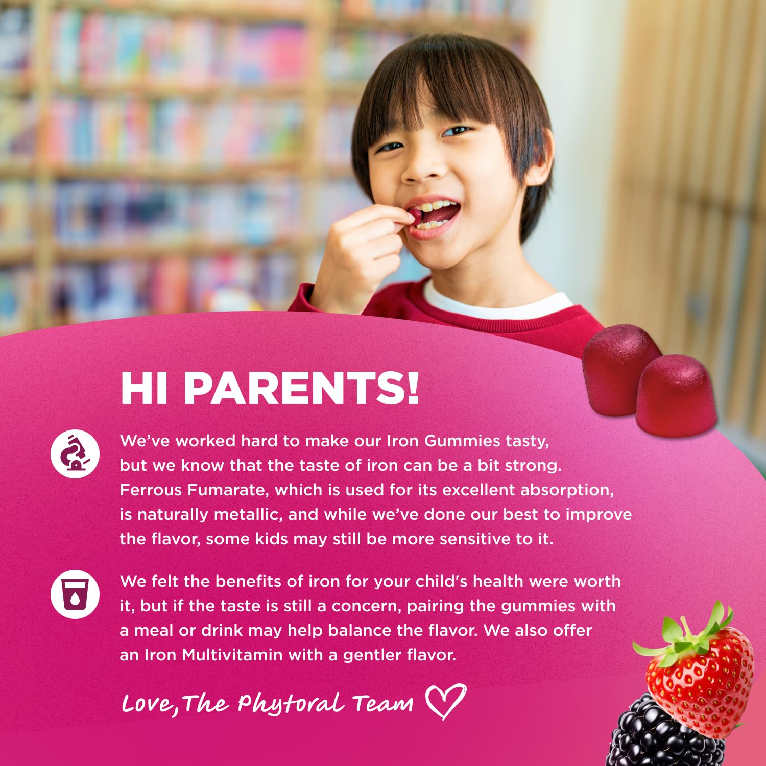 Vitamin B6 and B12 in kid-friendly gummies