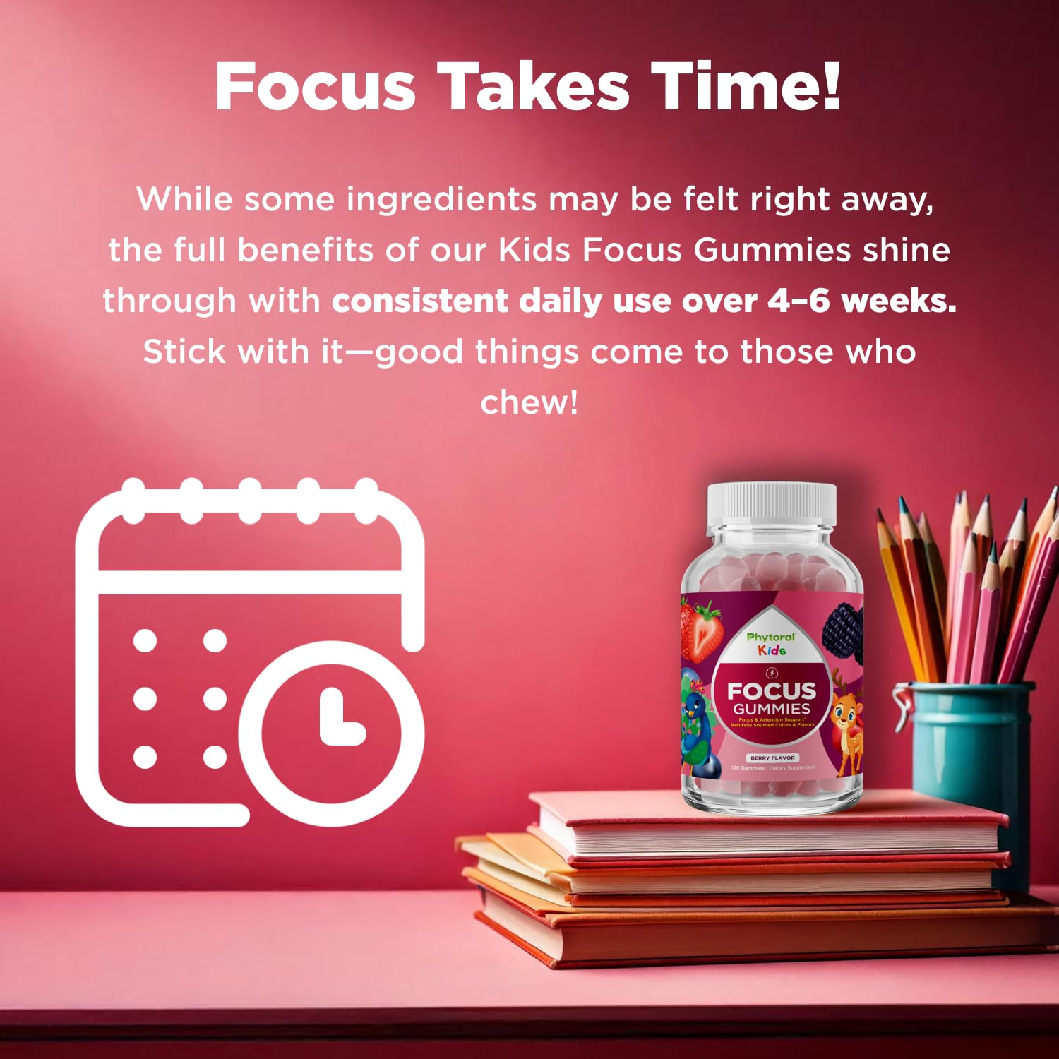 Ingredient blend photo for Phytoral Kids Focus Gummies