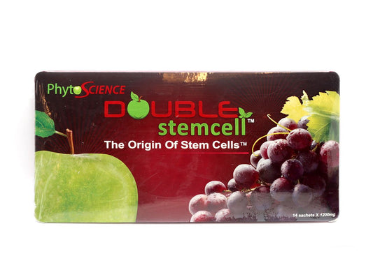 Phytoscience Double Stem Cell anti aging supplement sachet front view