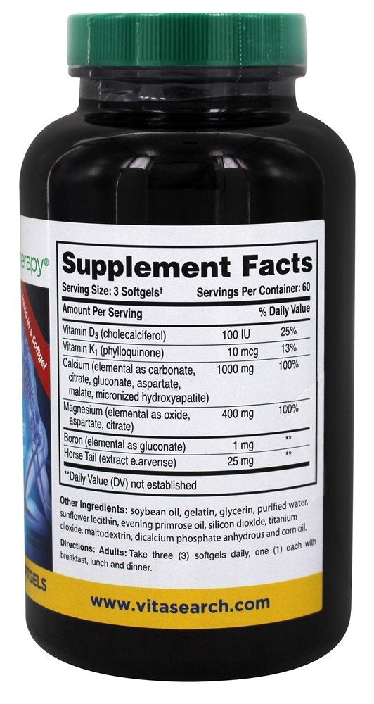 Health supplements / vitamins and minerals imagery with Phyto-Therapy