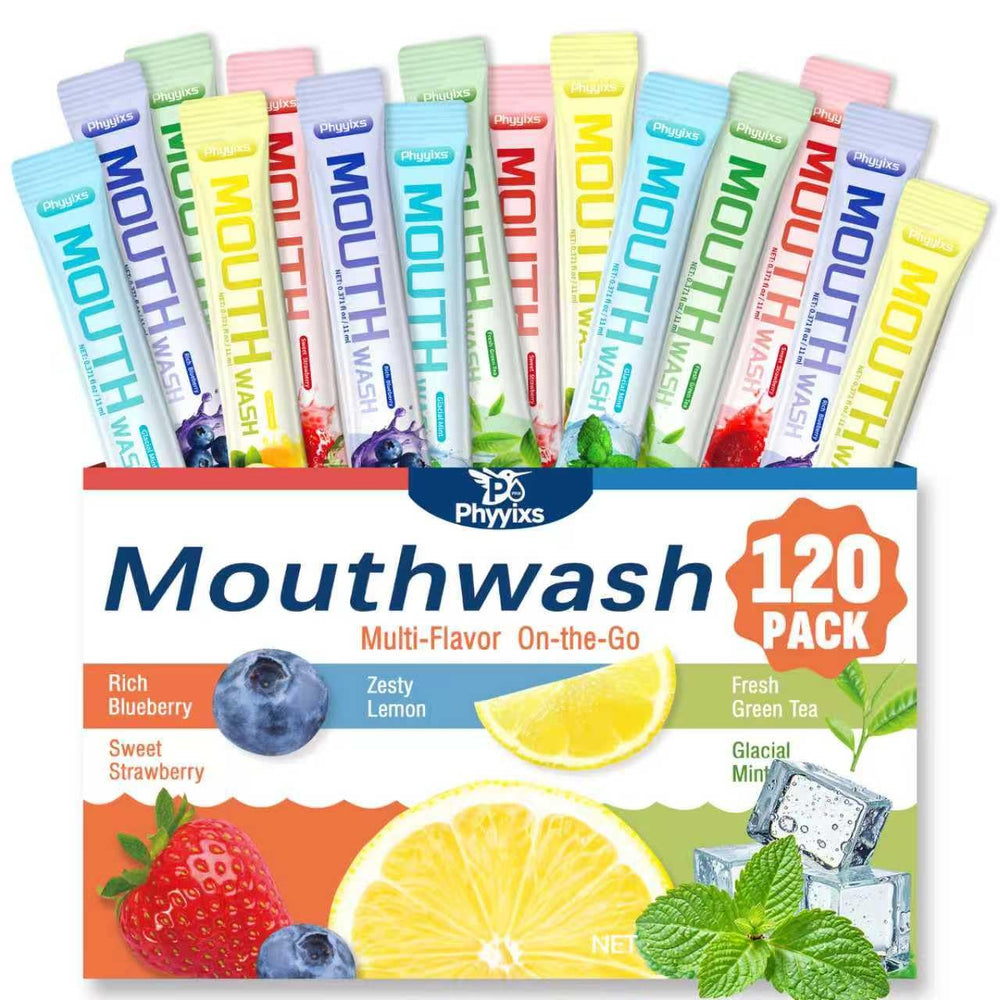Phyyixs Mouthwash Travel Pack box front view