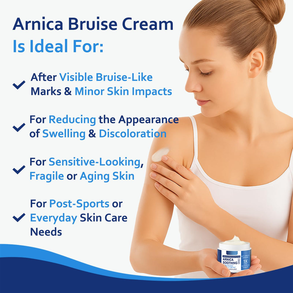 PIFLAT Arnica Cream fragrance-free formula for sensitive skin.