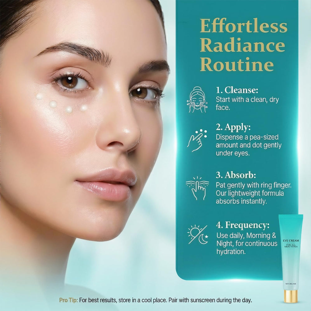 PIFLAT Retinol Eye Cream nighttime routine for renewal.