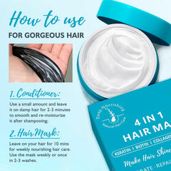 PIFLAT Silky finish visual communicates shine and frizz reduction