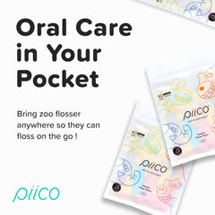 Easy dual-line floss design for kids by Piico
