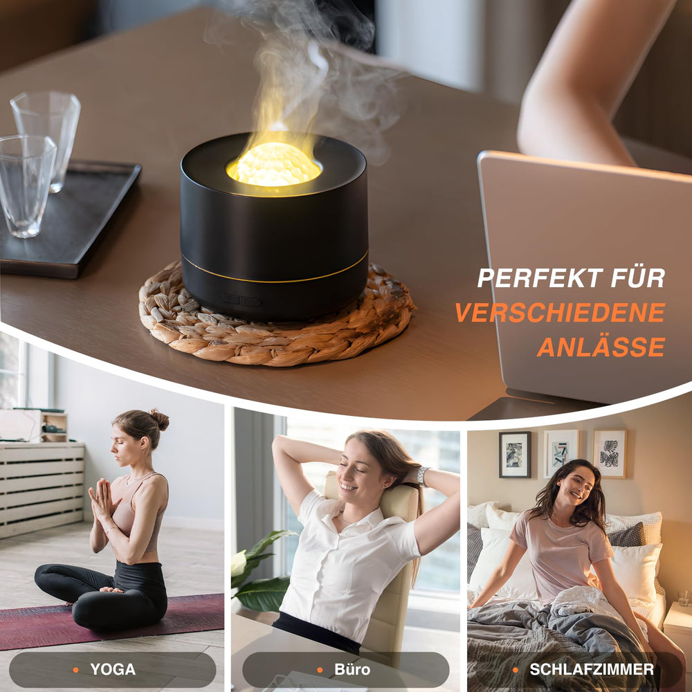 PiKaPiKaP diffuser starry sky projection enriches nighttime decor.