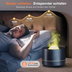 PiKaPiKaP diffuser ultrasonic cool-mist provides quiet aroma diffusion.