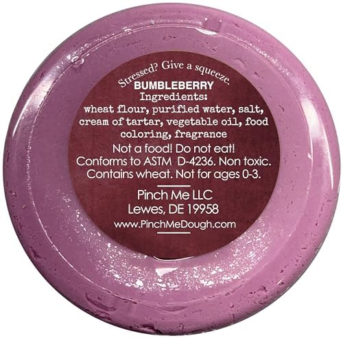 Person relaxing with Pinch Me Therapy Dough Bumbleberry scent