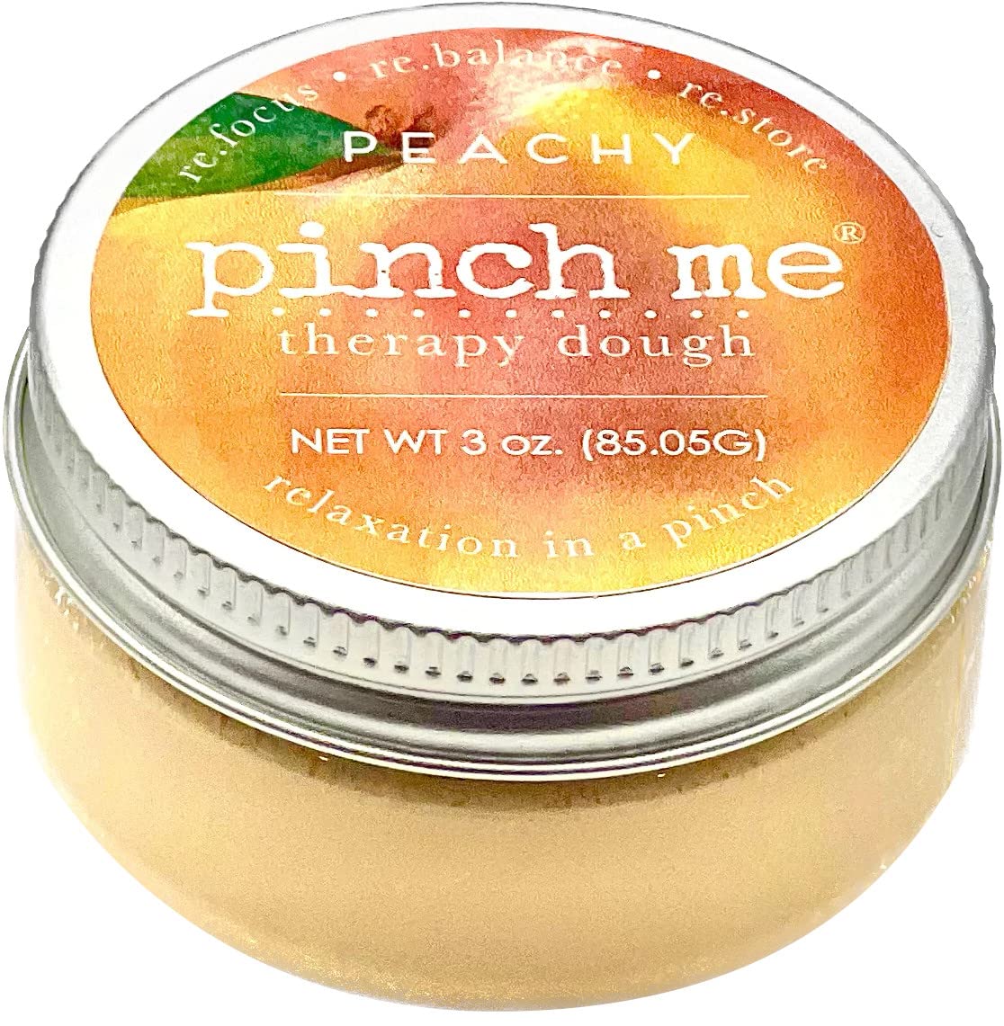 Pinch Me Therapy Dough Peachy 10 oz – front view