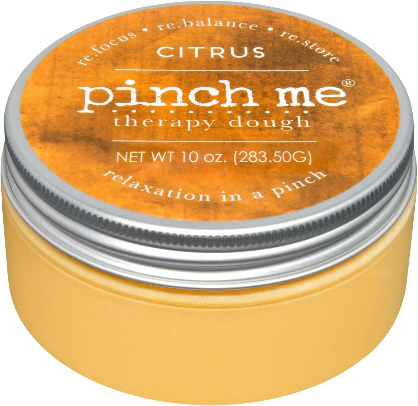 Pinch Me Therapy Dough Citrus 10 oz packaging with label