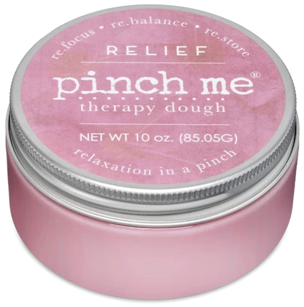Pinch Me Therapy Dough Relief 10 oz jar with soft putty