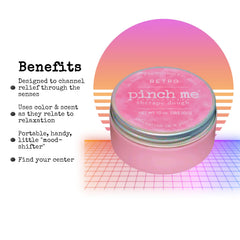 Close-up texture of Pinch Me Therapy Dough Retro
