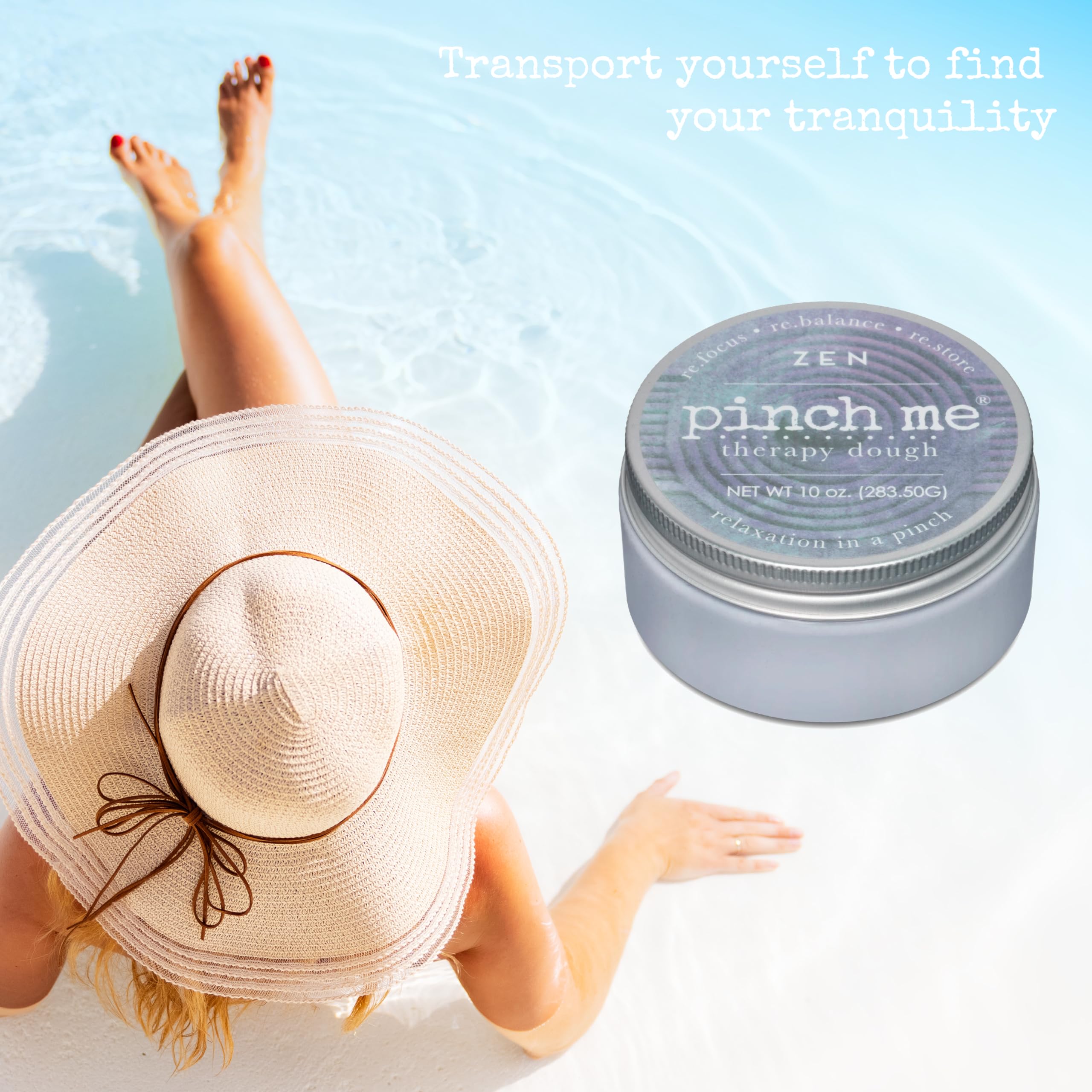 Close-up of Zen aroma and texture of Pinch Me Therapy Dough