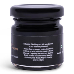 Pindari Shilajit resin packaging