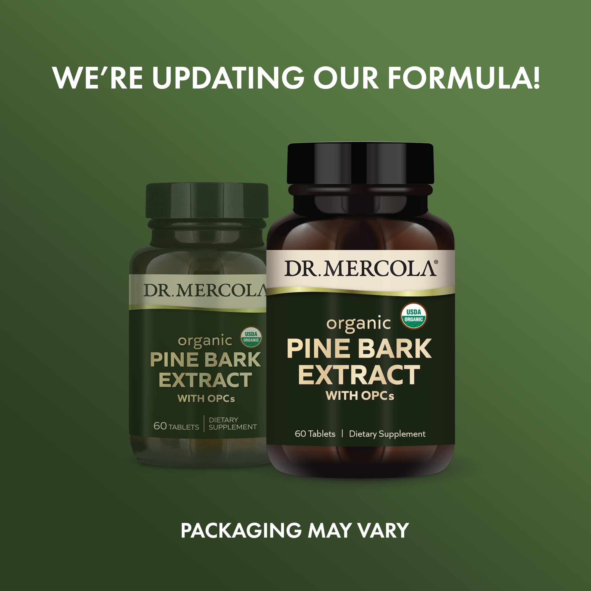 Graphic highlighting 60% procyanidins in Pine Bark Extract